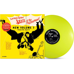 Charlie Parker Norman Granz' Jazz At The Philharmonic YELLOW VINYL LP