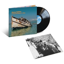 Jimmy Buffett Living & Dying In 3 4 Time VINYL LP