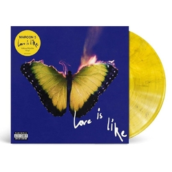 Maroon 5 Love Is Like YELLOW MARBLE VINYL LP
