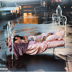 Demi Lovato It's Not That Deep WHITE NOISE STATIC VINYL ALTERNATE COVER LP