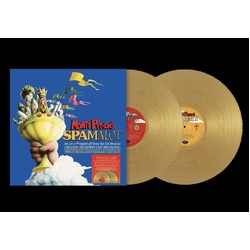 Various Artists Spamalot VINYL ORIGINAL CAST RECORDING 20TH ANNIVERSARY EDITION HOLY GRAIL GOLD 2 LP