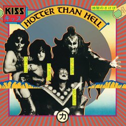 Kiss Hotter Than Hell (Unique Kiss Logo/Limited/180G/Back To Black Series) Vinyl LP