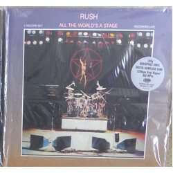 Rush All The World's A Stage VINYL 2 LP