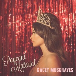 Kacey Musgraves Pageant Material (Pink/White Vinyl) Vinyl LP