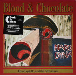 Elvis Costello & The Attractions Blood & Chocolate Vinyl LP