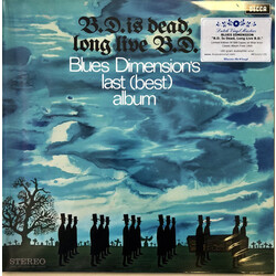Blues Dimension B.D. Is Dead Long Live B.D. (Limited Transparent Blue/180G) Vinyl LP