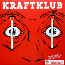 Kraftklub Keine Nacht Fuer Niema (Dl Card) Vinyl LP