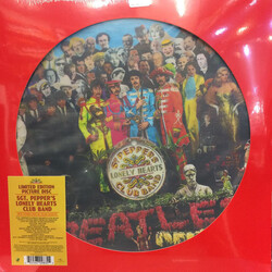 Beatles Sgt. Pepper's Lonely Hearts Club Band (Limited Picture Disc/2017 Stereo Mix/180G) Vinyl LP