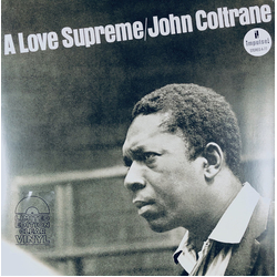 John Coltrane Love Supreme BLACK SWIRLS VINYL LP