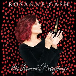 Rosanne Cash She Remembers Everything PINK VINYL LP