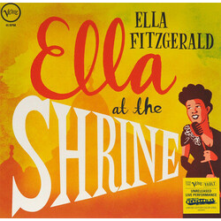 Ella Fitzgerald Ella At The Shrine (Translucent Yellow Vinyl/Previously Unreleased) Vinyl LP