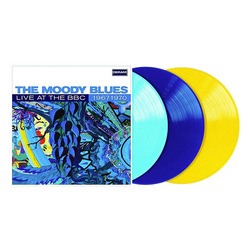 Moody Blues Live At The Bbc 1967-1970 (3 LP/Light Blue/Dark Blue/Yellow Vinyl/180G) Vinyl LP