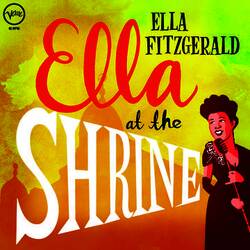 Ella Fitzgerald Ella At The Shrine VINYL LP