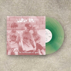 Walter Etc. When The Band Breaks Up Again CLEAR TEAL VINYL LP