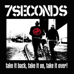 7 Seconds Take It Back Take It On Take It Over WHITE VINYL LP