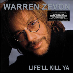 Warren Zevon Life'll Kill Ya Vinyl LP