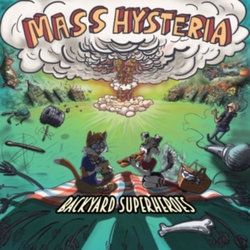 Backyard Superheroes Mass Hysteria ORANGE VINYL 140G LP