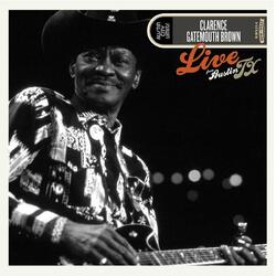 Clarence Gatemouth Brown Live From Austin Tx Vinyl LP