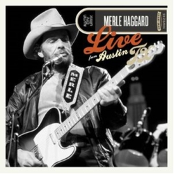 Merle Haggard Live From Austin Tx '85 BLACK & BLUE MARBLE VINYL 50THANNIVERSARY LP