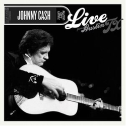 Johnny Cash Live From Austin Tx GREEN & BLACK MARBLE VINYL 50TH ANNIVERSARY LP