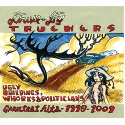 Drive-By Truckers Ugly Buildings Whores & Politicians: Greatest Hits 1998Gçô2009 VINYL CLEAR COKE BOTTLE 2 LP