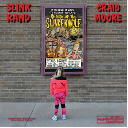 Slink Rand & Craig Moore Return Of The Slinkenwolf BLOODY COLORED VINYL POSTER LIMITED NUMBERED LP