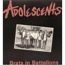 Adolescents Brats In Battalions (White VINYL) VINYL LP
