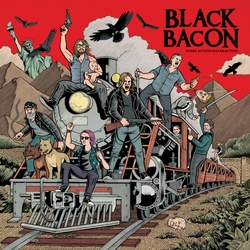 Black Bacon Every Action Has Reaction GREEN VINYL LP