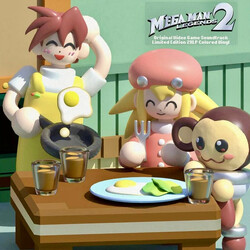 Makoto Tomozawa Mega Man Legends 2 Original Video Game Soundtrack Vinyl 2 LP