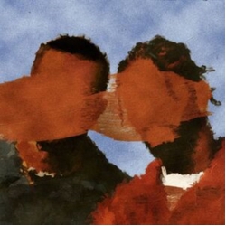 They. Love.Jones PAINT DRIP TANGERINE VINYL LP