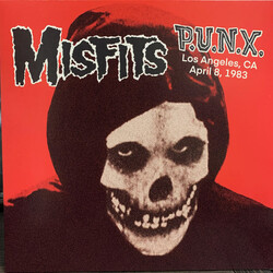 Misfits P.U.N.X. Los Angeles, CA April 8, 1983 Vinyl LP