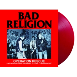 Bad Religion Operation Rescue - Live In Dusseldorf. Germany. 12.4.1992 - Fm Broadcast COLOURED VINYL LP