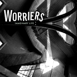 Worriers Imaginary Life CLEAR W BLACK HEAVY SPLATTER VINYL LP