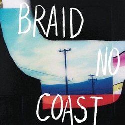 Braid No Coast RED BLUE CLOUDY VINYL LP