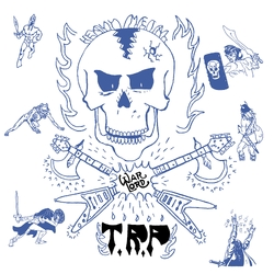 Trp Warlord BLOOD SPLATTERED VINYL LP