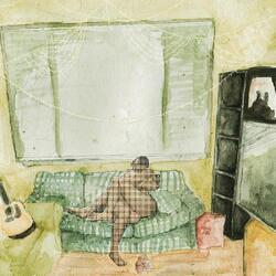 Awakebutstillinbed What People Call Low Self-Esteem Is Really Just Seeing Yourself The Way Other People (Dl Card) Vinyl LP