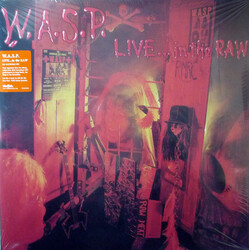 W.A.S.P. Live... In The Raw VINYL 2 LP