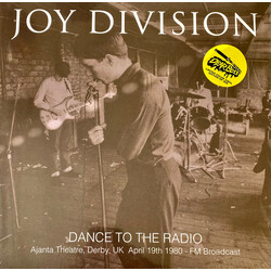 Joy Division Dance To The Radio: Ajanta Theatre, Derby, Uk April 19th  1980 - FM Broadcast Vinyl LP