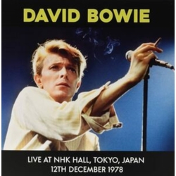 David Bowie Live At Nhk Hall. Tokyo. Japan 12Th December 1978 PINK VINYL LP