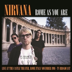 Nirvana Rome As You Are PINK VINYL LP