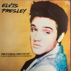 Elvis Presley King As Seen On Tv! The Dorsey Brothers Show & The Ed Sullivan Show 1957 Vinyl LP