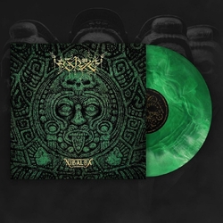 Ershetu Xibalba GREEN WHITE GALAXY EFFECT HEAVY VINYL LP