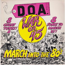 Doa War On 45 40TH ANNIVERSARY RED VINYL LP