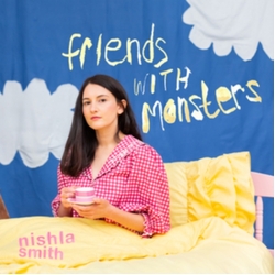 Nishla Smith Friends With Monsters PINK MARBLE VINYL LP