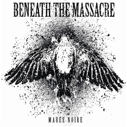 Beneath The Massacre Maree Noire WHITE W BLACK SWIRL VINYL LP