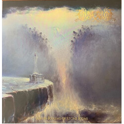 Tomarum Ash In Realms Of Stone Icons SKY BLUE W GOLD SWIRL VINYL LP