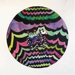 Angelo De Augustine Swim Inside The Moon BEIGE VINYL LP