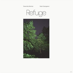 Devendra & Noah Georgeson Banhart Refuge BLUE SEAGLASS WAVE TRANSLUCENT VINYL LP
