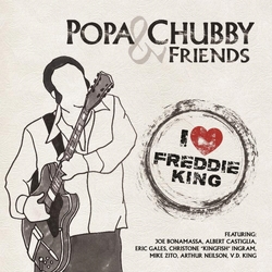 Popa Chubby I Love Freddie King VINYL LP