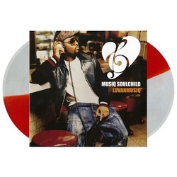 Musiq Soulchild Luvanmusiq VINYL SPLIT RED & CLEAR SPARKLED 2 LP
